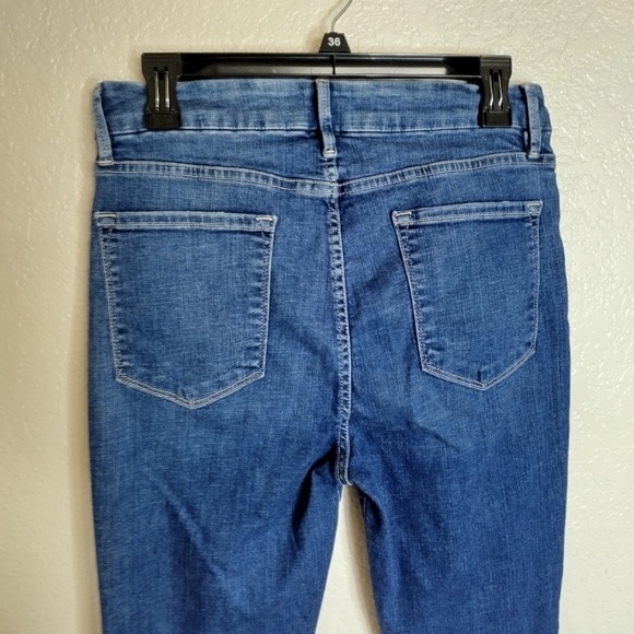 Frame Le Crop Mini Boot High-Rise Stretch Boot-Cut Jeans sz 30 - Picture 7 of 10